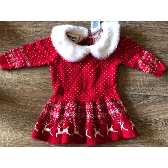 Other - Christmas Dress 3/6 months